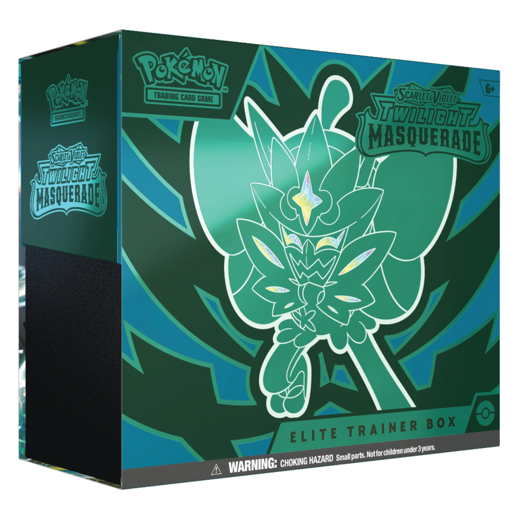 (Back) Pokémon Twilight Masquerade Elite Trainer Box | Local Legends Cards & Collectibles