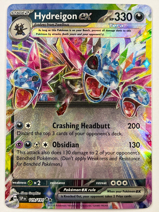 Hydreigon EX Holo Double Rare 119/191