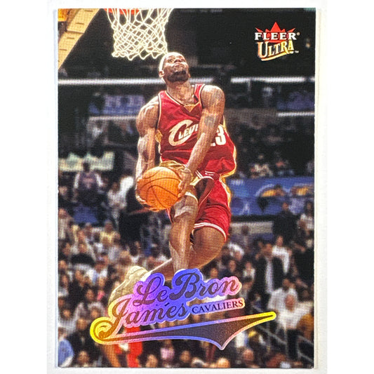 2004-05 Fleer Ultra LeBron James 2nd Year | Local Legends Cards & Collectibles