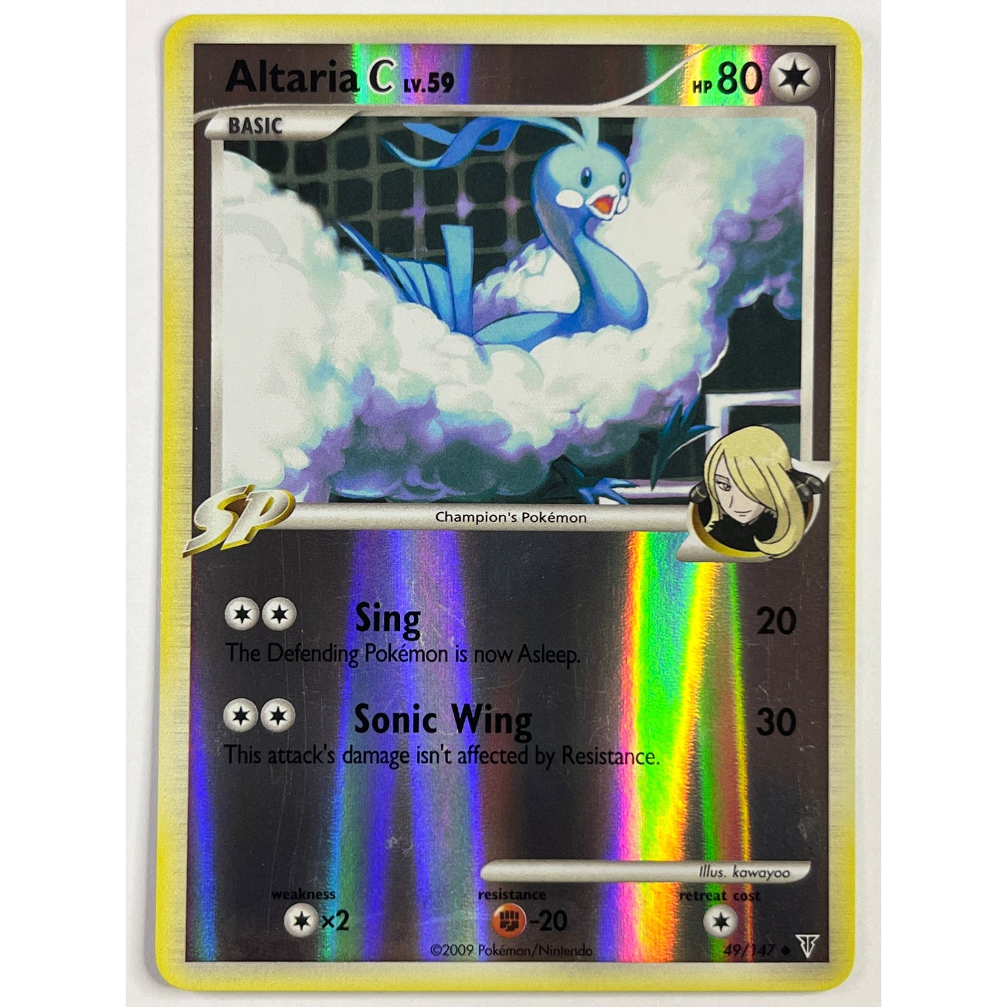 Altaria C Lv. 59 Reverse Holo 49/147