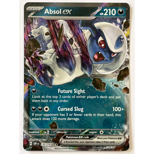 Absol EX Holo Double Rare 135/197