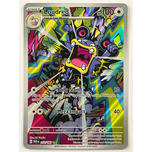 Loudred Holo Illustration Rare 212/182