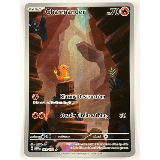 Charmander Holo Illustration Rare 168/165