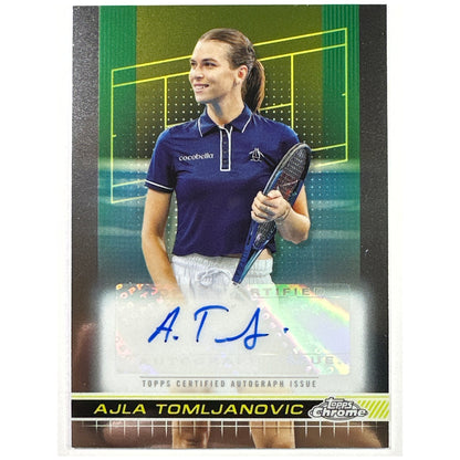 2024 Topps Chrome Ajla Tomljanovic Autograph | Local Legends Cards & Collectibles