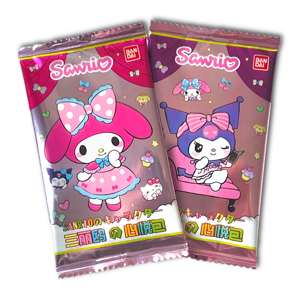 Bandai Sanrio Hello Kitty Glossy Glitter Sticker Collection Pack