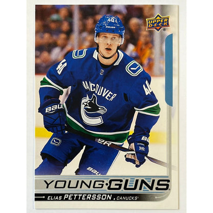 2018-19 Series 1 Elias Pettersson Young Guns Jumbo