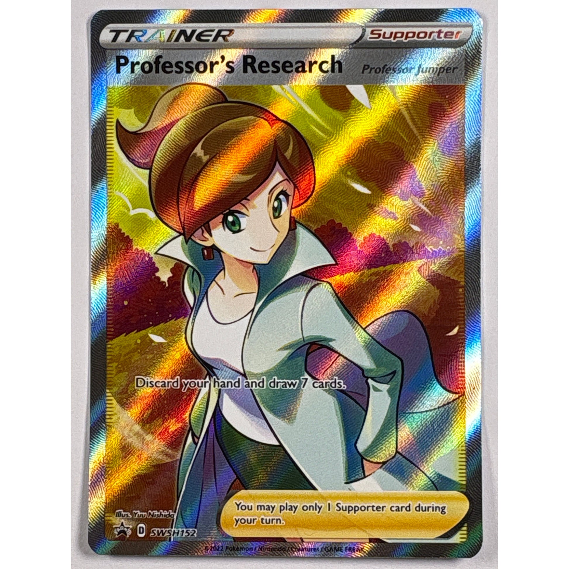 Professor’s Research Holo Black Star Promo SWSH152 | Local Legends Cards & Collectibles