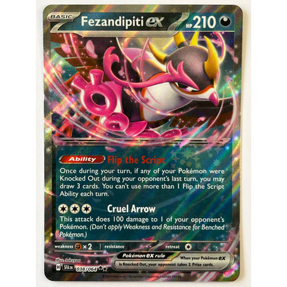 Fezandipiti EX Holo Double Rare 038/064