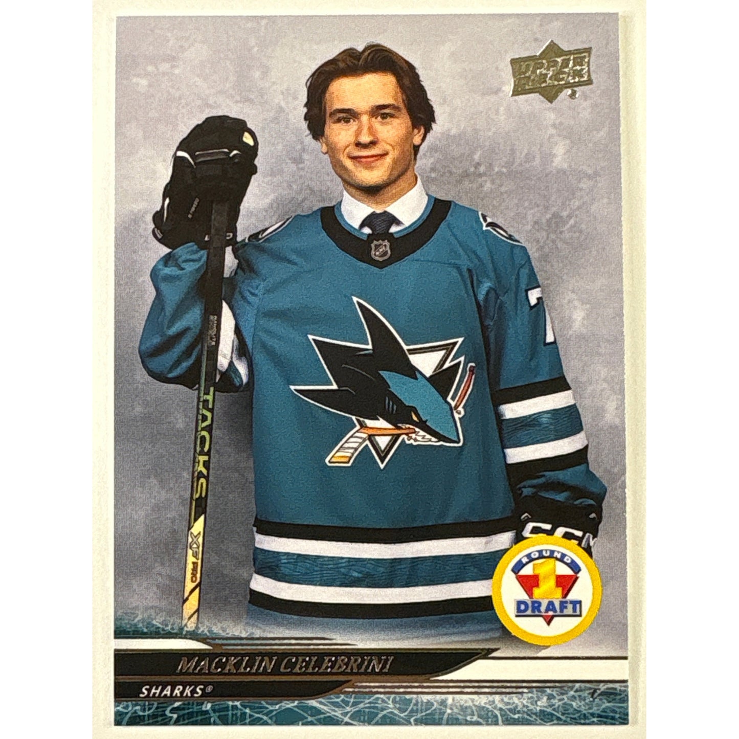 2024-25 Upper Deck Extended Series Macklin Celebrini Round 1 Draft RC | Local Legends Cards & Collectibles