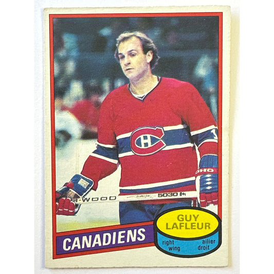 1980-81 O-Pee-Chee Guy Lafleur #10 | Local Legends Cards & Collectibles