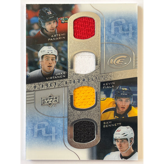 2015-16 Ice Panarin / Virtanen / Fiala / Bennett Frozen Foursomes RC