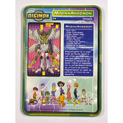 2000 Taco Bell MagnaAngemon Metal Promo | Local Legends Cards & Collectibles