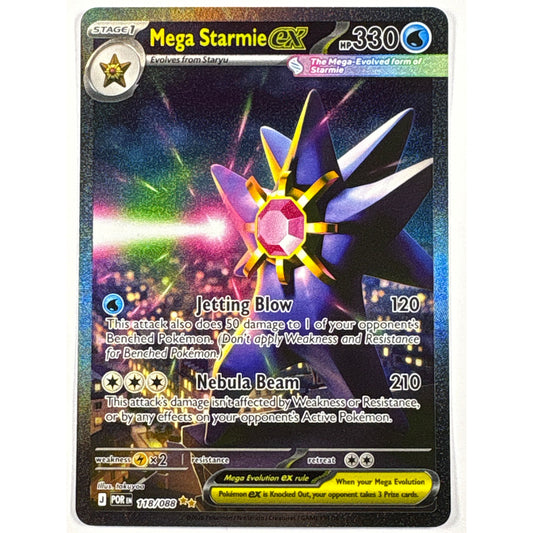 Mega Starmie ex Special Illustration Rare 118/088 | Local Legends Cards & Collectibles