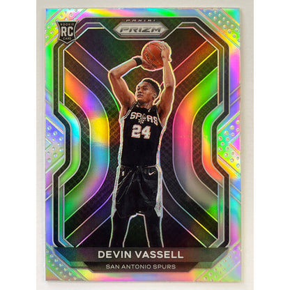 2019-20 Prizm Devin Vassell Silver Holo Prizm RC