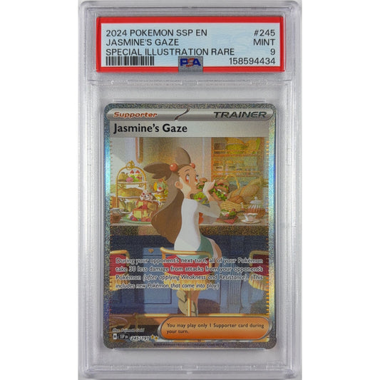 Jasmine’s Gaze Holo Special Illustration Rare 245/191 PSA 9 MINT