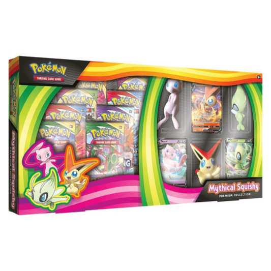 Pokémon Mythical Squishy Premium Collection Box