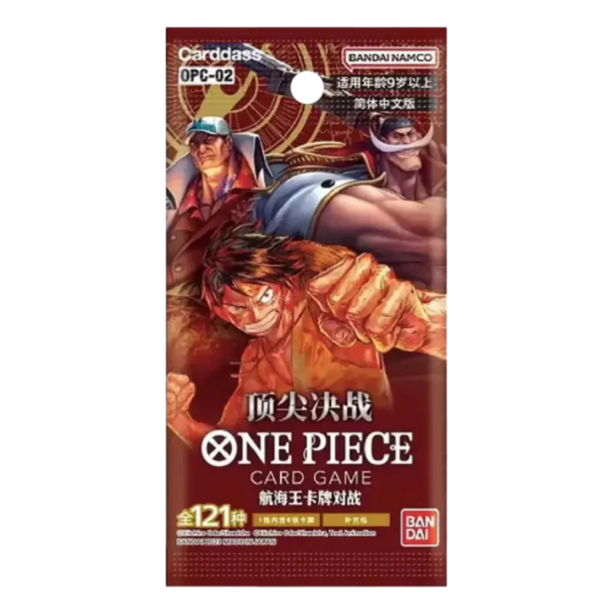 One Piece Chinese Paramount War Booster Pack OPC-02