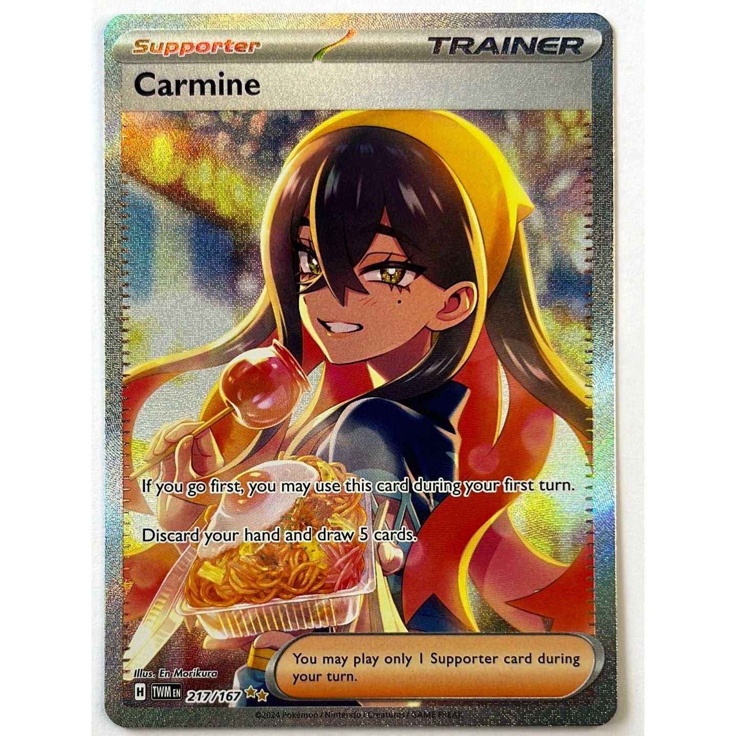 Carmine Holo Special Illustration Rare 217/167