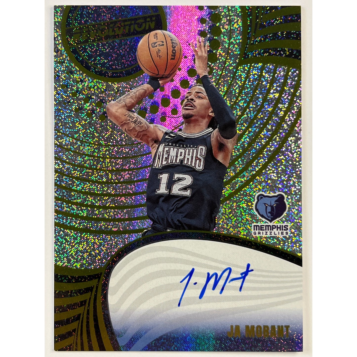 2023-24 Revolution Ja Morant On Card Auto