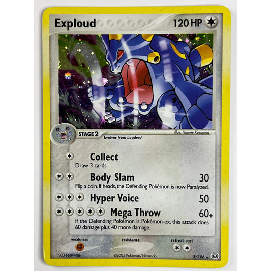 Exploud Holo Rare 3/106