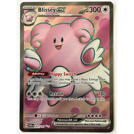 Blissey EX Holo Ultra Rare 201/167