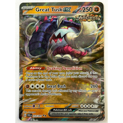 Great Tusk EX Double Rare 053/091 | Local Legends Cards & Collectibles