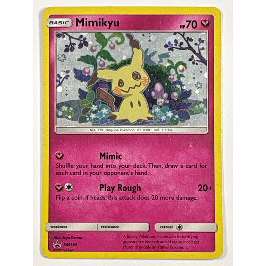 Mimikyu Holo Black Star Promo SM163 | Local Legends Cards & Collectibles