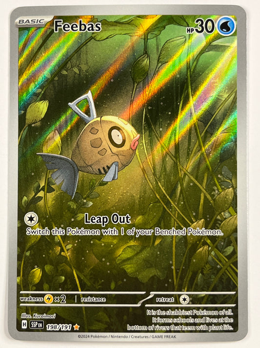 Feebas Holo Illustration Rare 198/191