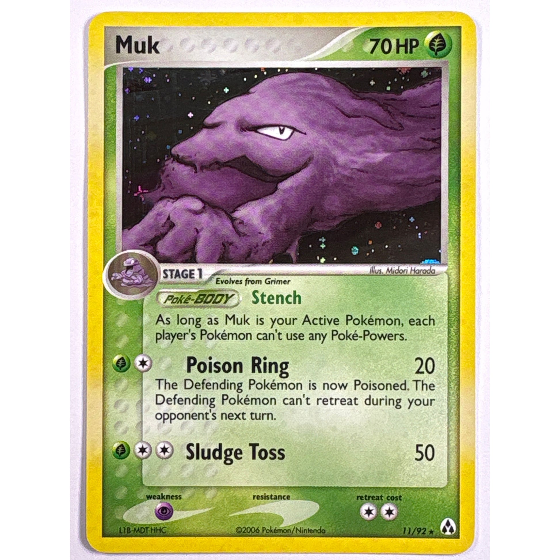 Muk Holo Rare 11/92 | Local Legends Cards & Collectibles