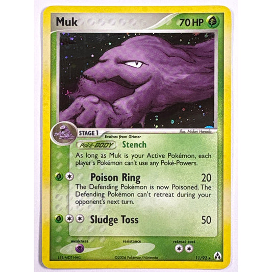 Muk Holo Rare 11/92 | Local Legends Cards & Collectibles