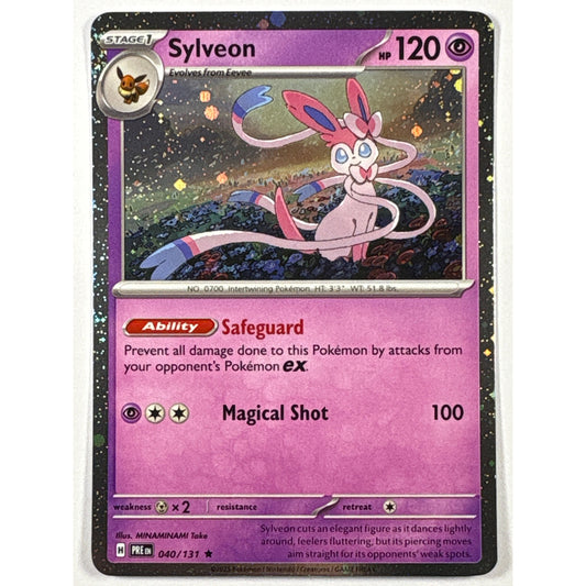 Sylveon Cosmos Holo Promo 040/131 | Local Legends Cards & Collectibles