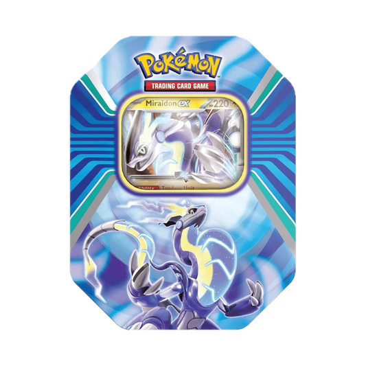 Pokemon Paldea Legends Miraidon EX Collector Tin