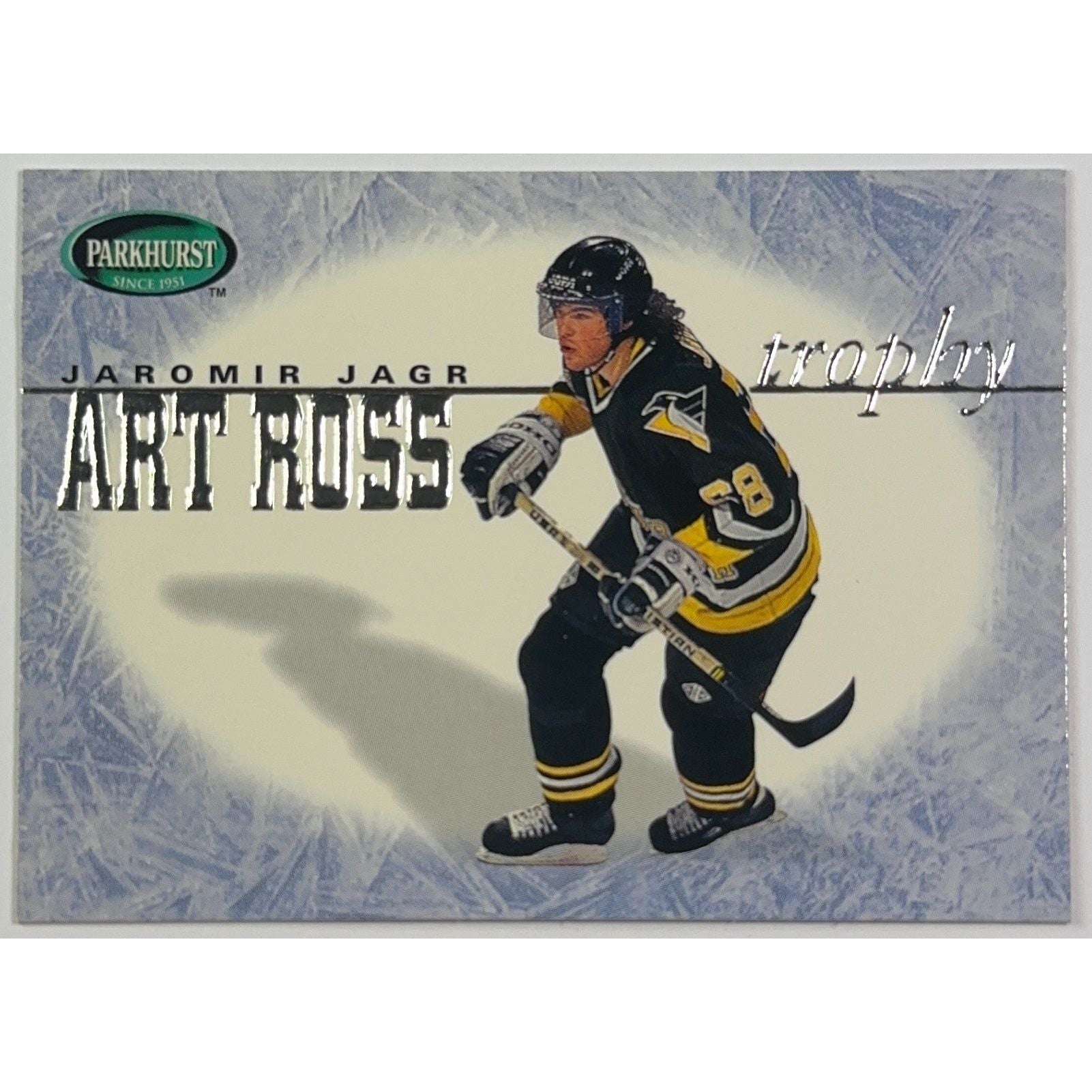 1994-95 Parkhurst Jaromir Jagr Art Ross Trophy Embossed | Local Legends Cards & Collectibles