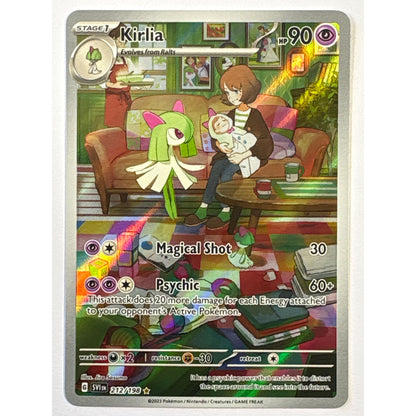 Kirlia Holo Illustration Rare 212/198