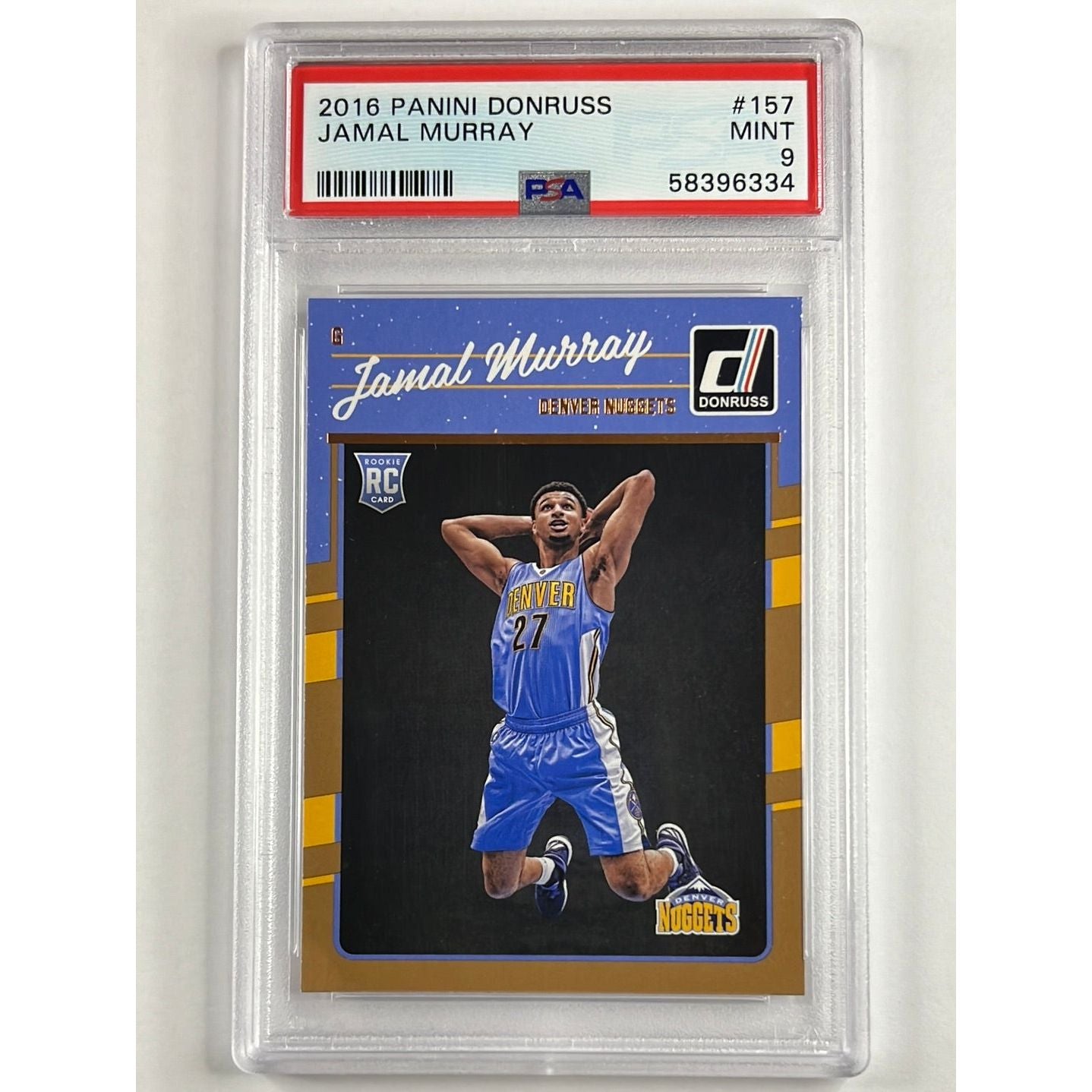 2016-17 Donruss Winter Jamal Murray RC PSA 9 MINT