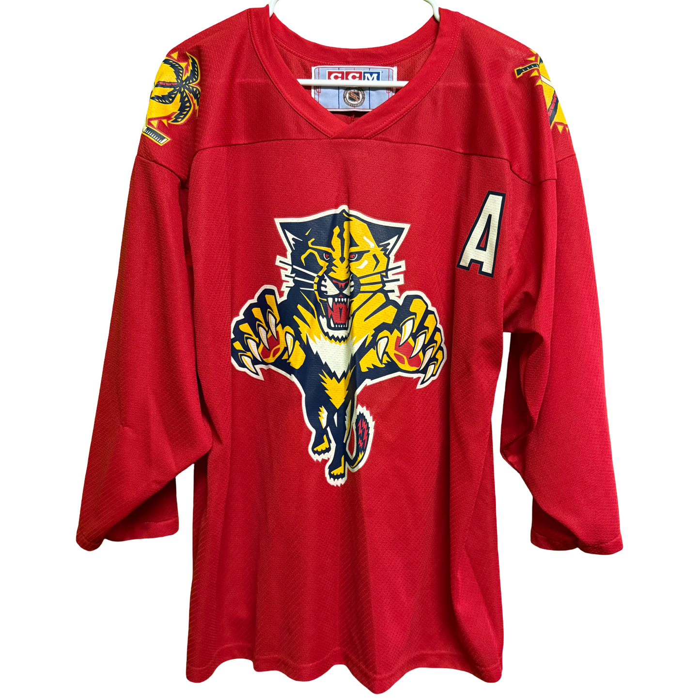 CCM NHL Florida Panthers Scott Mellanby Home Practice Jersey MD