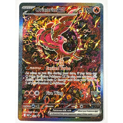 Oricorio ex Holo Black Star Promo 024