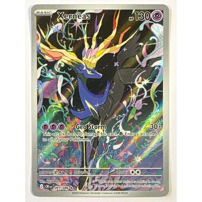 Xerneas Holo Illustration Rare 091/086