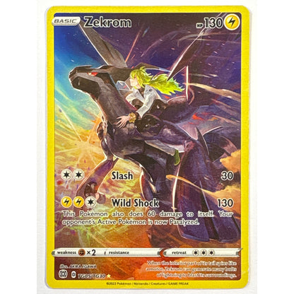 Zekrom Holo Trainer Gallery Rare TG05/TG30