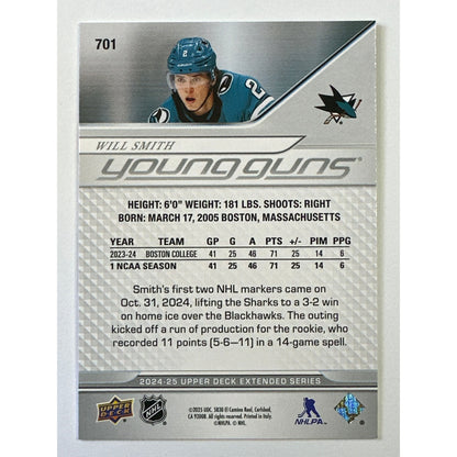 2024-25 Extended Series Will Smith Young Guns | Local Legends Cards & Collectibles
