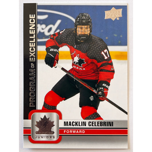 2023 Team Canada Juniors Macklin Celebrini Program Of Excellence