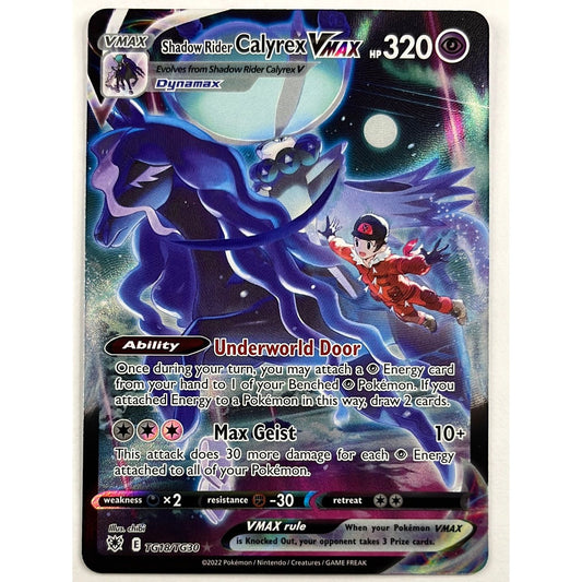 Shadow Rider Calyrex VMax Full Art Ultra Rare TG18/TG30