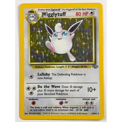 Wigglytuff Holo Rare 16/64