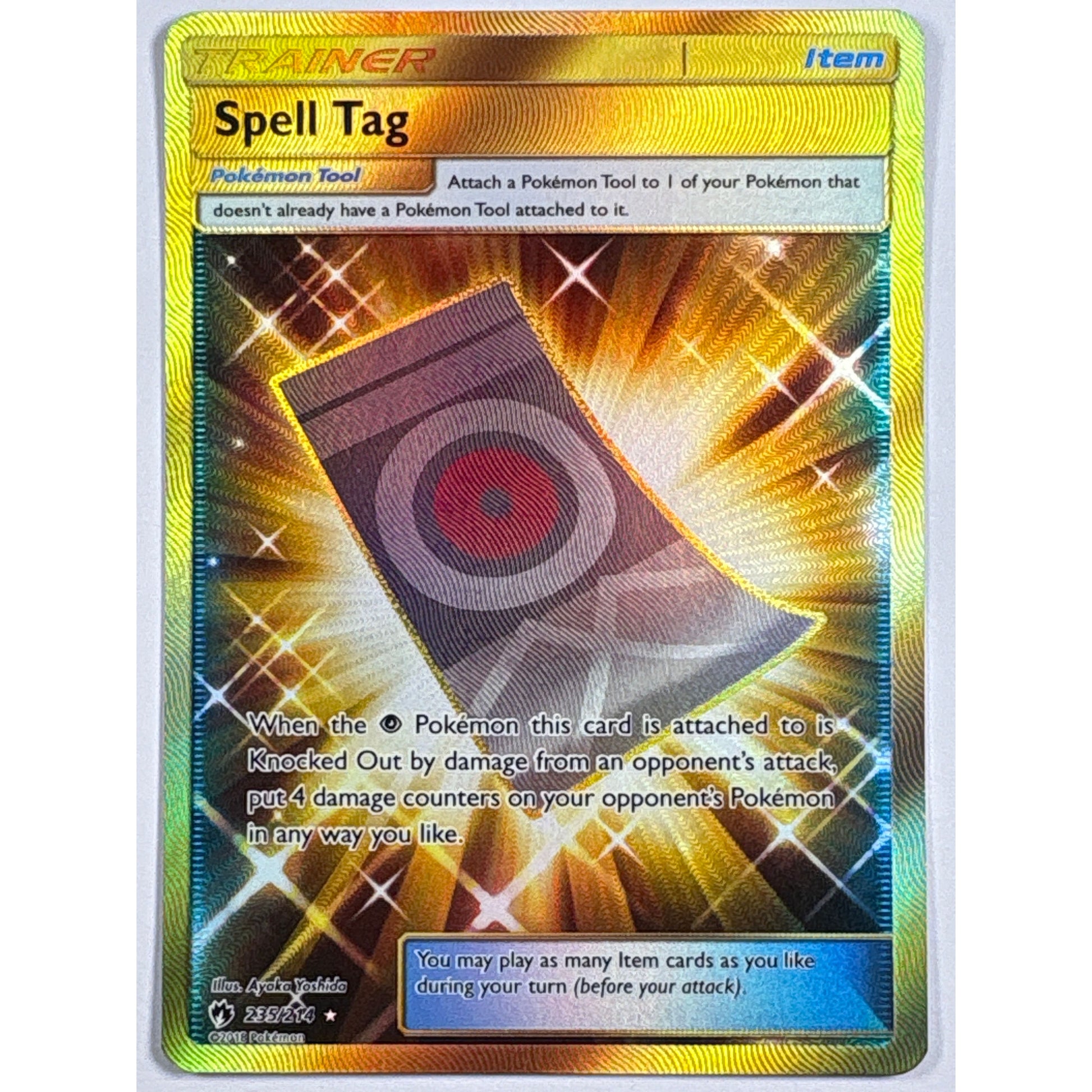 Spell Tag Holo Gold Secret Rare 235/214 | Local Legends Cards & Collectibles
