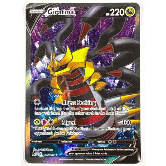 Giratina V Holo Ultra Rare 185/196 | Local Legends Cards & Collectibles