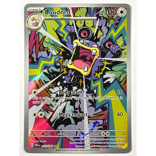 Loudred Holo Illustration Rare 212/182 | Local Legends Cards & Collectibles