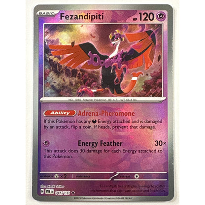 Fezandipiti Masterball Holo Rare 045/131 | Local Legends Cards & Collectibles