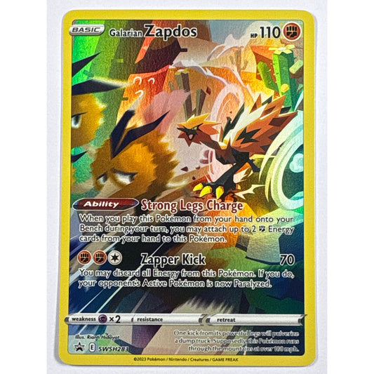 Galarian Zapdos Holo Black Star Promo SWSH283 | Local Legends Cards & Collectibles