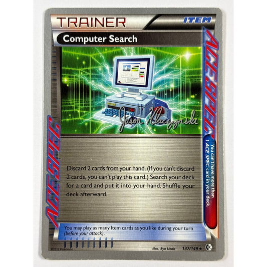 2013 World Championships Computer Search Non Holo ACE SPEC Rare 137/149 | Local Legends Cards & Collectibles