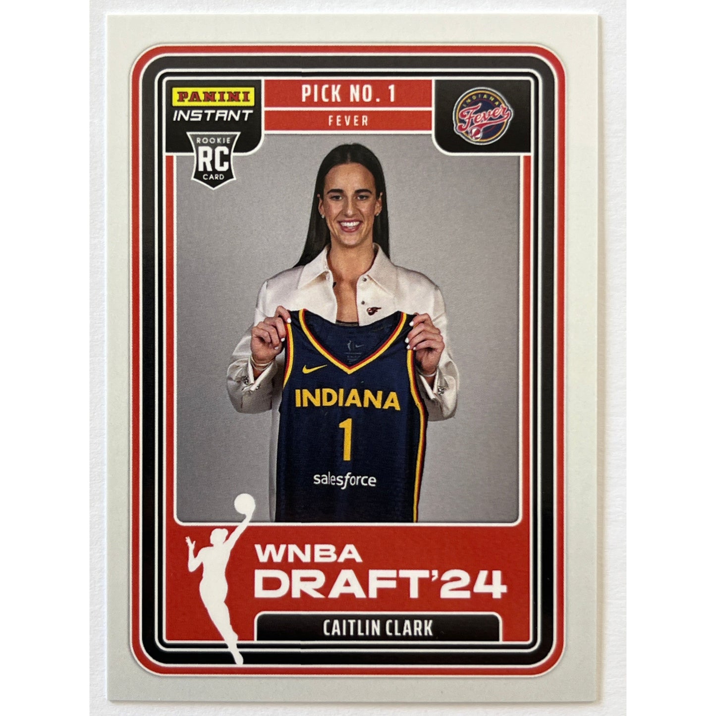 2024-25 Panini Instant WNBA Caitlin Clark No. 1 Draft Pick RC 1/45316